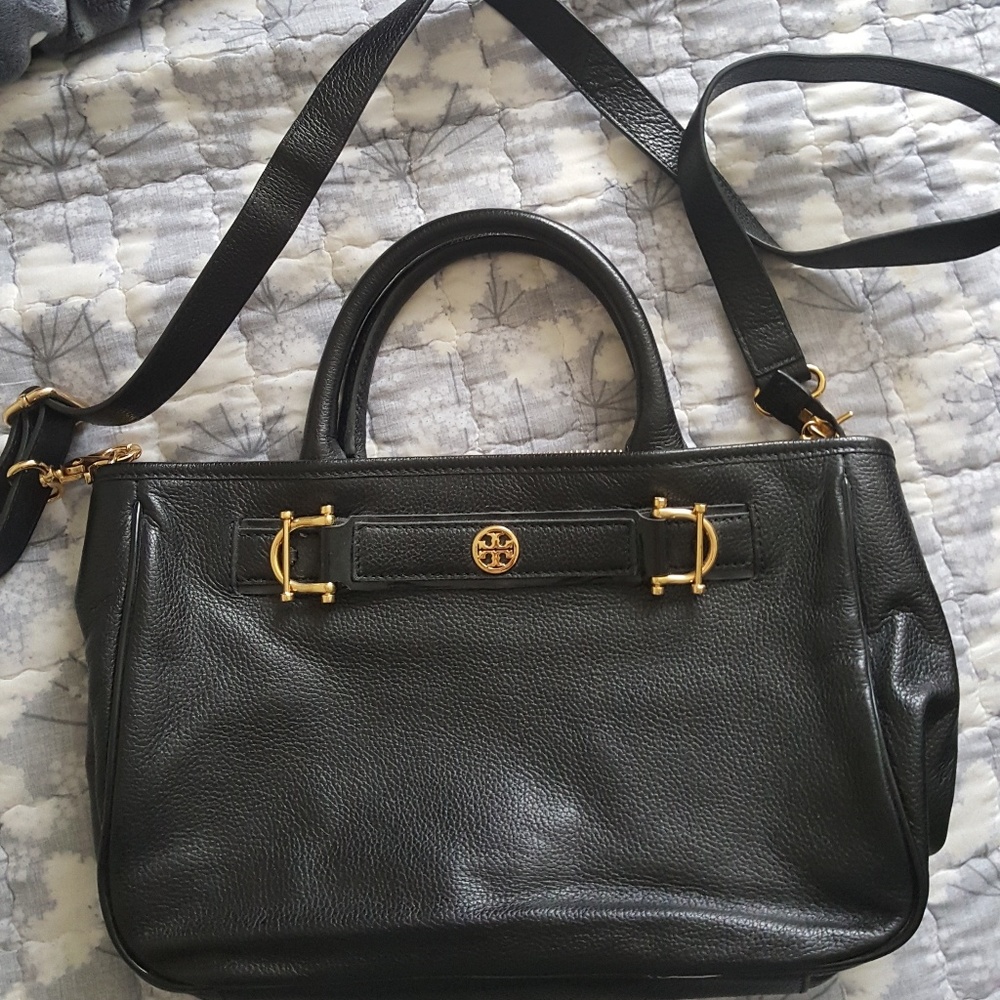 Tory Burch Black Leather Handbag